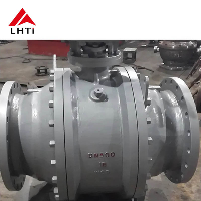 Harga yang pantas ASME Two Way Ball Valve DN 15 Gr2 Gr5 Titanium Industrial Ball Valve High Pressure Release Valve on line