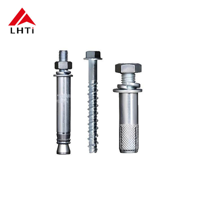Harga yang pantas Hex Head Titanium Bolts Nuts UNC Thread 5mm-500mm Disesuaikan on line