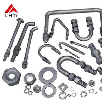 Harga yang pantas Titanium Hex Bolts Nuts UNC Thread 5mm-500mm Ringan on line