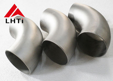 Harga yang pantas Titanium Pendek Radius Elbow Pipe Fitting Gr1 Gr2 45 90 180 Derajat Tipe Tempa on line
