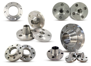 Harga yang pantas Mesin CNC Kekuatan Berteriak Tinggi WNRF Titanium Weld Neck Flange Forged on line