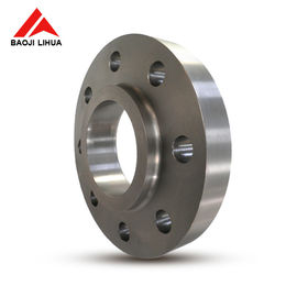 Harga yang pantas ASME B16.5 Slip On Type Flange Forged CNC Machine Gr2 titanium flange on line