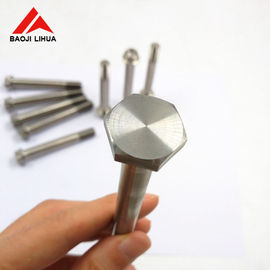Harga yang pantas Hot Titanium Hex Baut Nuts Gr2 M8 M10 M12 DIN933 Permukaan Ditempa on line