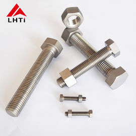 Harga yang pantas Gr2 Titanium Baut Nuts Hex Type M6 M8 M10 Stabilitas Tinggi Anti Alkali Korosi on line