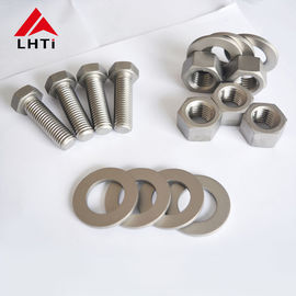 Harga yang pantas Mur Baut Titanium Hexagon, Pengencang Titanium Kelas 2 Anti Korosi on line