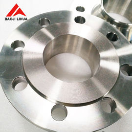 Harga yang pantas Flange Leher Las Wajah Datar, Flange Titanium Industri Kimia Tempa on line