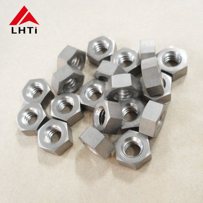 Harga yang pantas Gr2 M14 Titanium Hex Nuts Titanium Flat Washers DIN125 on line