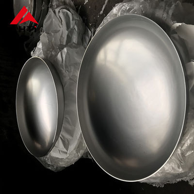 Harga yang pantas Pressure Vessel GR12 Titanium Hemispherical Dish End OD 300mm on line