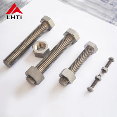 Harga yang pantas Tahan korosi Titanium Threaded Bolts Nuts CNC/Dipalsikan 8mm Hex Flange Socket Heads on line