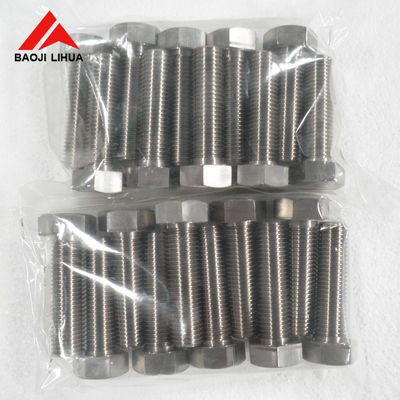 Harga yang pantas Gr2 Gr5 Titanium Bolts Kacang, M8 M10 M12 Titanium Anodizing Hex Kepala Bolts on line