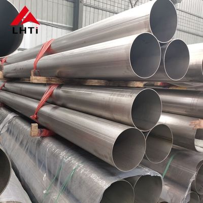Harga yang pantas ASTM B862 Gr7 Gr12 Titanium Welded Pipe Pickling Surface on line