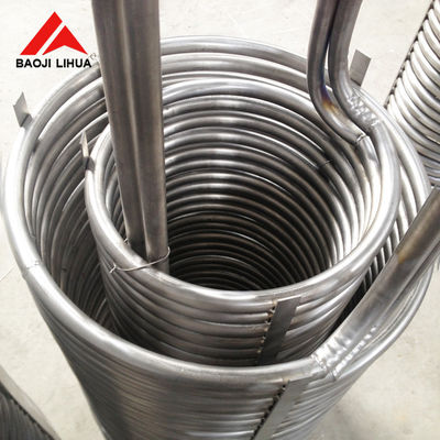 Harga yang pantas OD 6mm Penukar Panas Seamless Titanium Tube Coil ASTM B862 on line