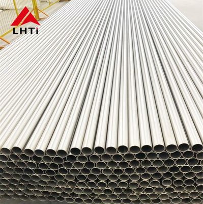 Harga yang pantas Gr1 Gr2 Dilas 19mm Titanium Seamless Tube ASTM B338 Untuk Penukar Panas on line