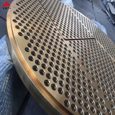 Harga yang pantas ASME B265 Titanium Equipment Titanium Tubesheet Untuk Penukar Panas on line