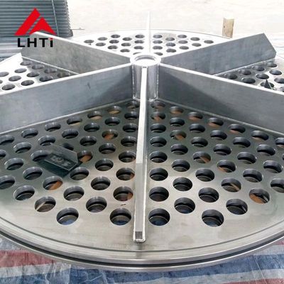 Harga yang pantas ASME B381 Titanium Equipment Titanium Exchanger Tube Sheet Mesin CNC on line