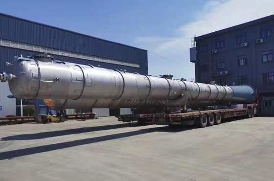 Harga yang pantas Penukar Panas Tabung Titanium Industri ASME 3.0MPa 2.5m / S on line