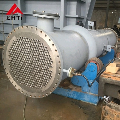 Harga yang pantas Peralatan Titanium Anti Korosi ISO Gr2 Titanium Tube Heat Exchanger on line