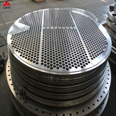 Harga yang pantas ASME B381 Gr5 Titanium Tube Sheet Untuk Penukar Panas on line