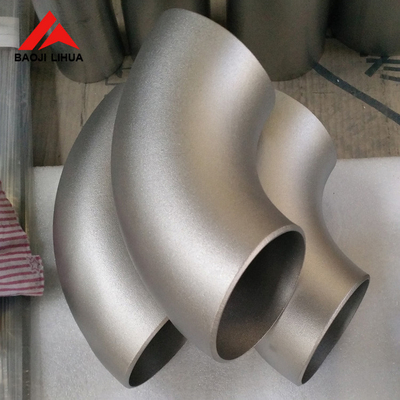 Harga yang pantas Titanium Exhaust Elbow 120 90 45 Degree ASTM B363 Titanium murni Elbow untuk Mobil Motorcycle Retrofit ANSI JIS Selaras on line