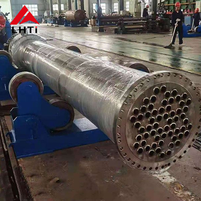 Harga yang pantas Gr7 Titanium Equipment Shell And Tube Heat Exchanger 400MPa on line