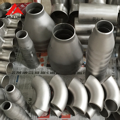 Harga yang pantas Tabung Titanium Siku Dinding Tipis 1.2mm Untuk Bagian Knalpot on line