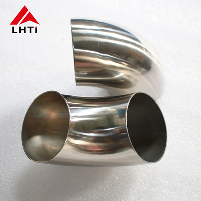 Harga yang pantas Gr2 Seamless Titanium Elbow Tube Untuk Koneksi Pemasangan Pipa on line