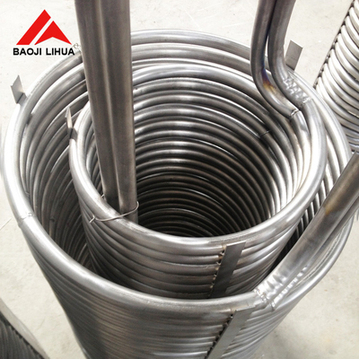 Harga yang pantas Spiral Double Titanium Tube Heat Exchanger Coil Evaporator on line