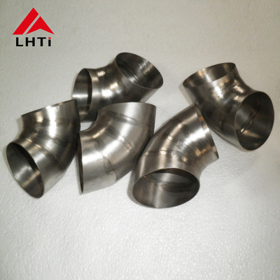 Harga yang pantas 90 Derajat Dilas Titanium Siku Mulus Untuk Sambungan Pemasangan Pipa on line