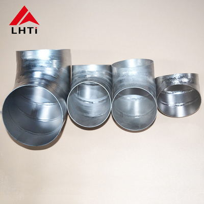 Harga yang pantas 3inch Gr2 Titanium Siku Untuk Bagian Knalpot 1.2mm on line