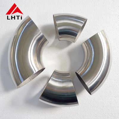 Harga yang pantas 90 Derajat Push Titanium Elbow Gr2 Pipe Fitting Bend on line