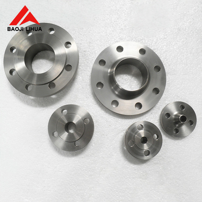 Harga yang pantas ASTM16.5 Gr2 Welding Neck Flange Polished Titanium Pipe Connect on line