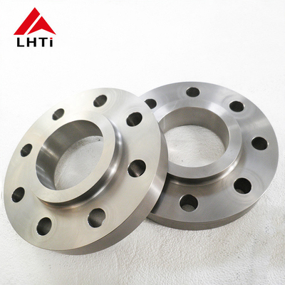 Harga yang pantas GR2 DN50 Plate Flat Welding Flange Forged Titanium Piping Connect on line
