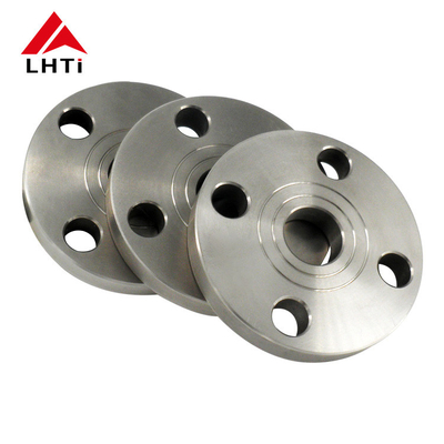 Harga yang pantas Dipoles Titanium Weld Neck Flange ASME B16.5 Untuk industri Minyak Gas on line