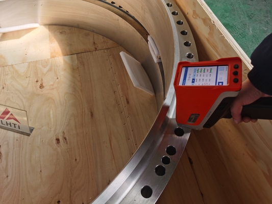 Harga yang pantas ANSI B16.5 Gr12 Titanium Weld Neck Wn Rf Flange Kekuatan Berteriak Tinggi on line