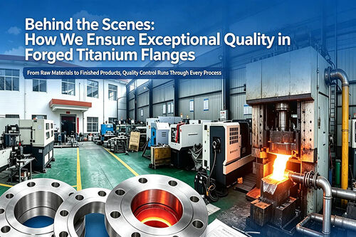 Blog perusahaan terbaru tentang Behind the Scenes at Lihua titanium: How We Ensure the Exceptional Quality of Forged Titanium Flanges