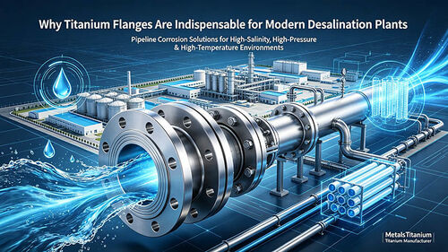 Blog perusahaan terbaru tentang Why Titanium Flanges Are Indispensable in Modern Seawater Desalination Plants