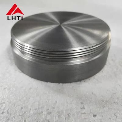 Harga yang pantas Gr1 Gr2 Sasaran Sputtering Cakram Titanium Murni Untuk Industri Kimia on line