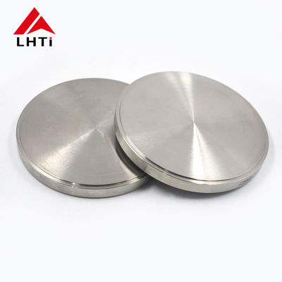 Harga yang pantas Bahan Titanium Sputter Target PVD yang Disesuaikan 99,7% Cakram Logam Titanium Murni on line
