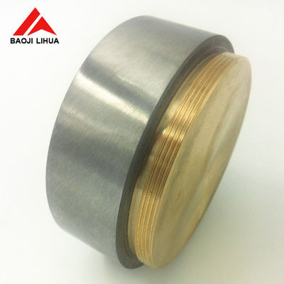 Harga yang pantas Target Paduan Titanium Bulat / Target Sputtering Titanium Untuk Pelapisan on line