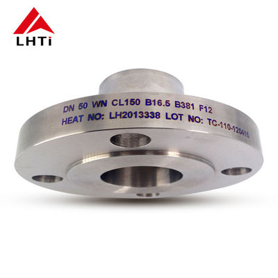 Harga yang pantas Titanium Weld Neck Flange Gr2 yang Dipalsukan ANSI B16.5 On line