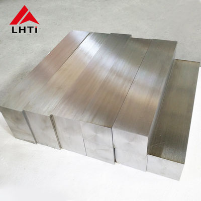 Harga yang pantas GR5 Titanium Alloy Block dengan bentuk persegi standar ASTM B 348 on line