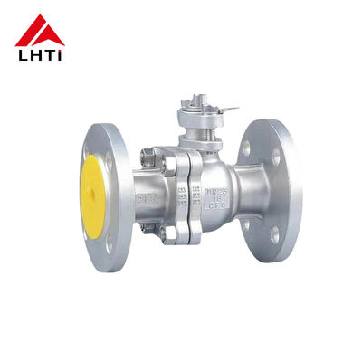 Harga yang pantas 6 Inch Ball Valve ASME Standar Flanged Ball Valves Titanium Ball Valves Ti TA2 DN 15-DN200 on line