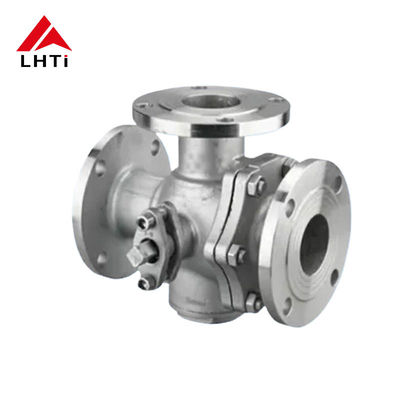 Harga yang pantas Titanium Ball Valves Gr2 DN 15 Kelas 150-2500 Flanges Ball Valve Untuk Pengolahan Air on line