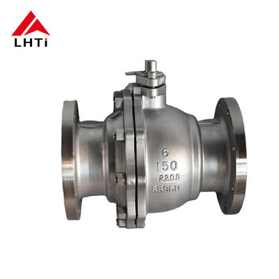Harga yang pantas Titanium Tekanan Tinggi 150 LBS 3 Inch Ball Valve Manual Pneumatic on line