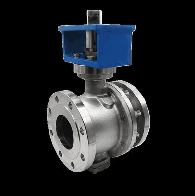 Harga yang pantas Titanium Electric V-Port Ball Valves Gr1 dan Gr2 8-Inch Kelas 150 DN 15-250 untuk Pasokan Air on line