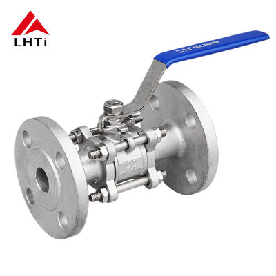 Harga yang pantas Titanium Ball Valves Gr1 Gr2 6 Inch Kelas 300 DN 15-250 Untuk Teknik Kelautan on line