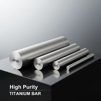 Harga yang pantas Batang Titanium Murni Grade Gr5 Anil dan Batang Paduan Titanium untuk Aplikasi Industri on line