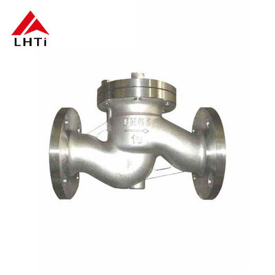 Harga yang pantas Katup Periksa Pengangkat Paduan Titanium TA2, Ujung Flange, PN16, Tahan Korosi on line
