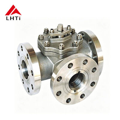 Harga yang pantas Titanium Three-Way Ball Valve Korosi-Resistant Flow Control untuk lingkungan yang keras On line