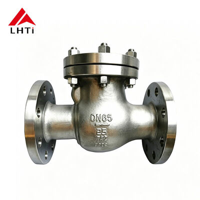 Harga yang pantas Katup Periksa Ayun Titanium TA2 DN65 PN25 Tahan Korosi On line